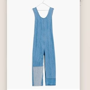 Caron Callahan Denim Crista Jumpsuit